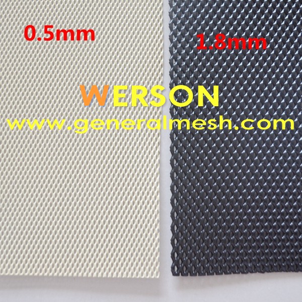 1.8mm black DVA One Way vision Mesh,Aluminum Dva Mesh Screen,Limited Vision Mesh (dva),Supamesh